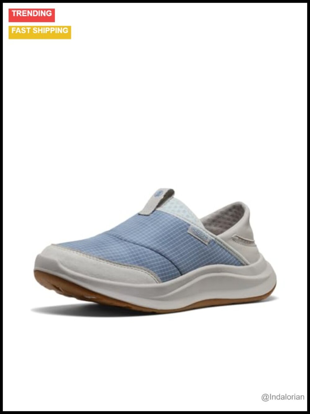 KEEN Whyser Recycled Slip On Crushback Comfort Mule Shoe
